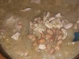 Frijoles en caldo verde