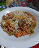 Guiso de fideos
