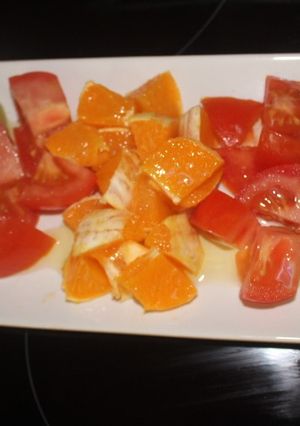 Foto principal de Ensalada ordenada con banderillas