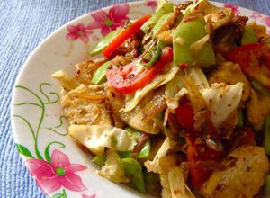 Foto resep Tumis Kapri B*ncabe