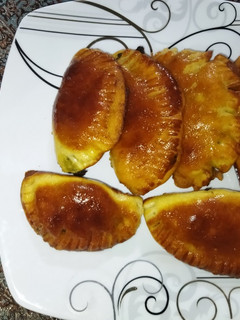 عکسی از دستور پیراشکی اسفناج با خمیر عالی