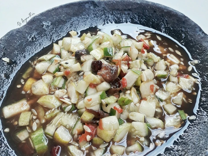 Cara Gampang Menyiapkan Resep  181. REUCEUH BONTENG/ RUJAK TIMUN yang Enak Banget, Lezat Sekali