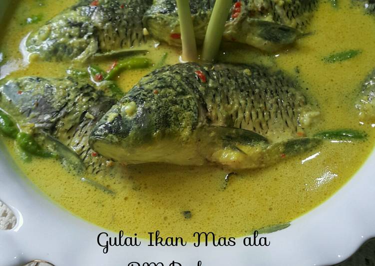 Gulai Ikan Mas ala RM.Padang