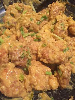 Foto resep Udang saos telur asinSalted egg prawn