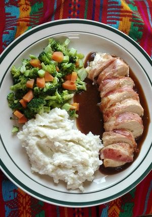 Una foto de Pechuga de Pollo en salsa de Tamarindo