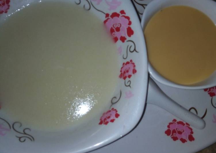 Easiest Way to Prepare Favorite Kunun Semovita and condensed milk