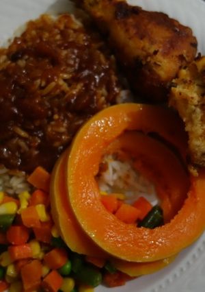 A picture of Baked chicken.