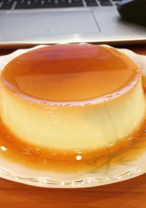 Hình của món Flan (basic recipe).