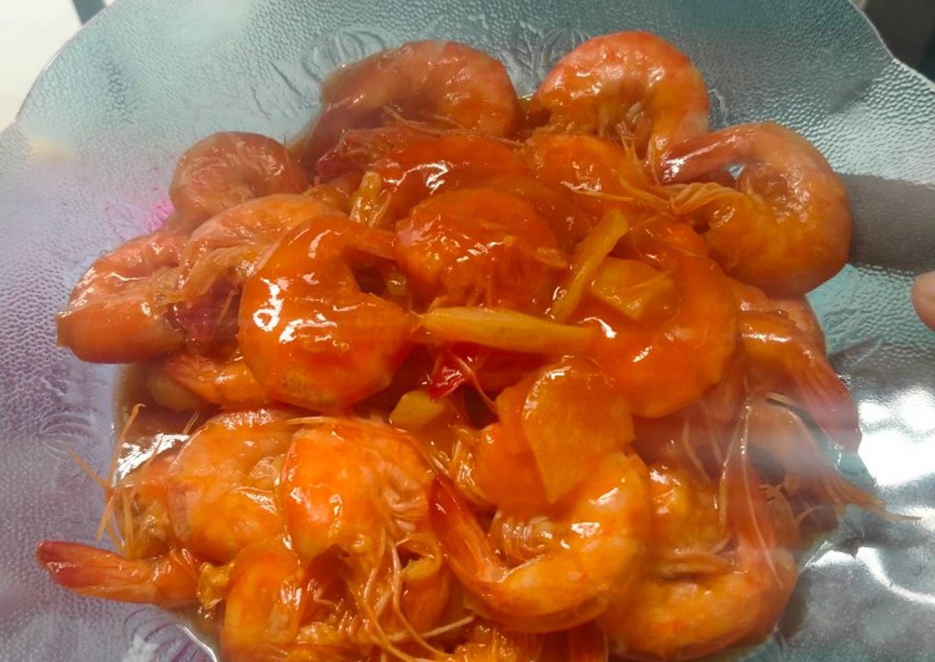 15. Udang saus mentega (No minyak)