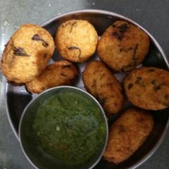 A picture of Leftover Rice Cutlet.