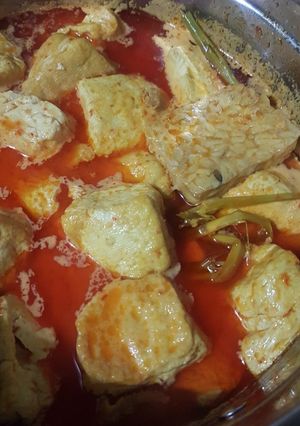 Foto resep Tahu tempe santan