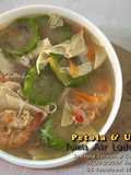Petola dan Udang Sup Tumis Lada Hitam