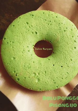 Foto resep Bolu Panggang Pisang Ijo