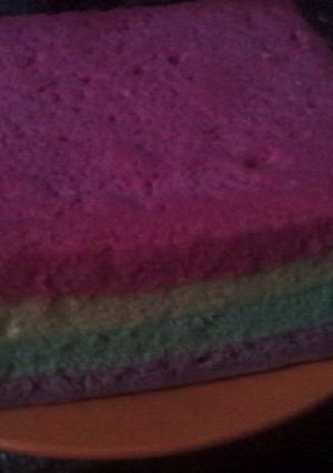 Foto resep Bolu Kukus Pelangi