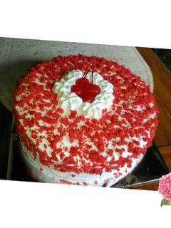 Foto resep Red velvet cake kukus