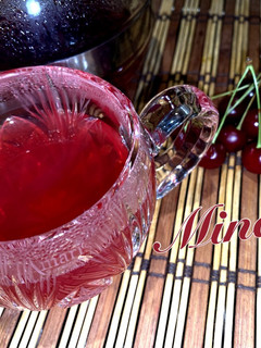 عکسی از دستور چای آلبالو