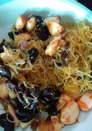 Foto resep Bihun Jamur Kuping