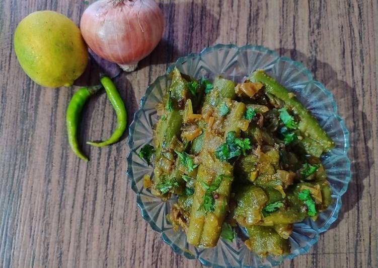 Easiest Way to Make Any-night-of-the-week Stuffed Torai (Stuffed Ridge Gourd)