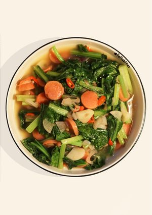 Foto resep Tumis Sawi Hijau Sosis