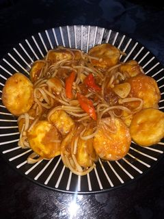 Foto resep Tofu Enoki Saus Tiram