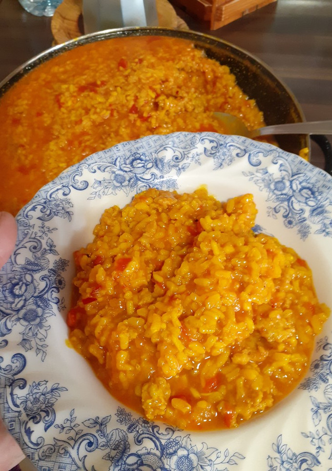 Una foto de Arroz caldoso