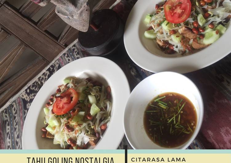 Tahu goling nostalgia