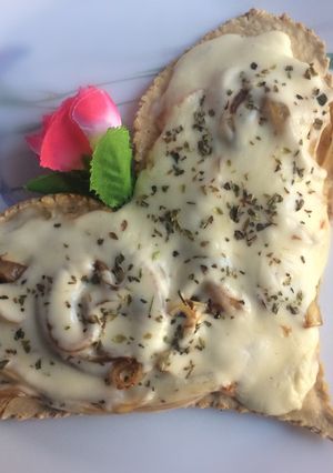 Una foto de Pizza de fugazzeta fit