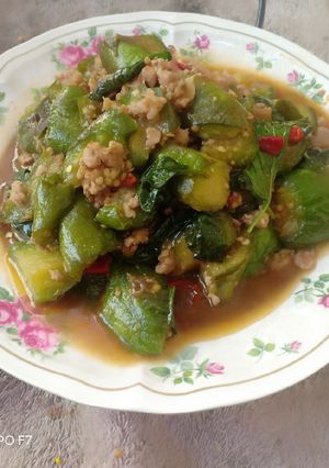 รูปของ ผัดมะเขือยาวหมูสับ