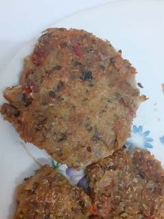 Una foto de Filetes de lentejas
