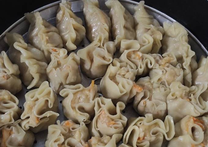 Resep Dimsum Siomay Ikan Tenggiri Udang Oleh Chikita Dinda Cookpad