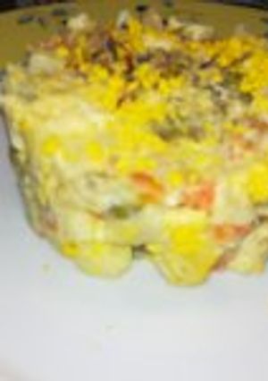 Una foto de Ensalada biof o ensaladilla rumana