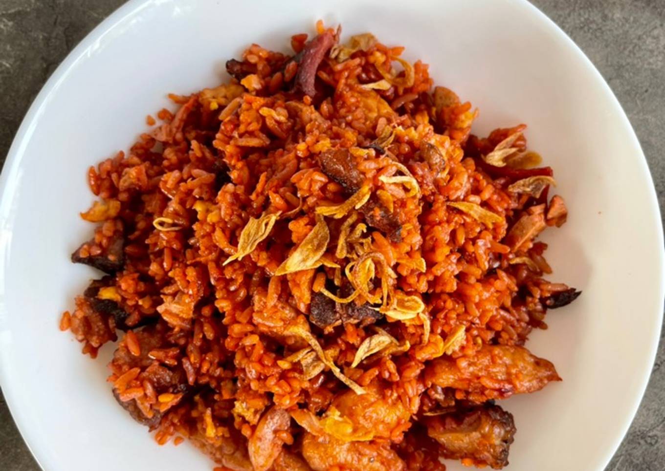 Nasi goreng merah (saos tomat)