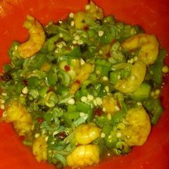 A picture of Seafood okra.