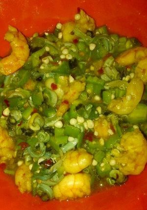 A picture of Seafood okra.