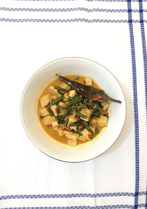 Foto resep Gulai Kacang Panjang Tahu