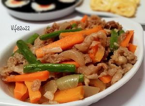 Foto resep Tumis Beef Slice Wortel dan Buncis