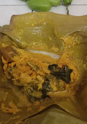 Foto resep Pepes patin bumbu kuning