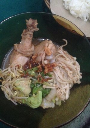 Foto resep Ayam Rebus Sayur