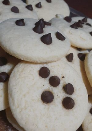 Una foto de Cookies con chips de chocolate
