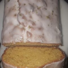 Avocado - Lemon loaf cake A picture of Avocado - Lemon loaf cake.