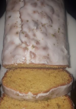 A picture of Avocado - Lemon loaf cake.