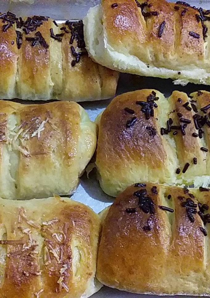 Foto resep Roti Manis Jumbo Isi Pisang