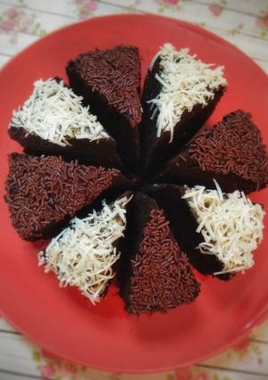 Foto resep Bolu magic (2 telur, no mikser, no oven, no timbangan)