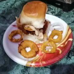 A picture of Spicy burger.