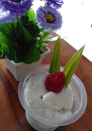 Foto resep Es krim durian