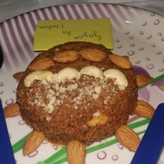 A picture of Gajar ka halwa.