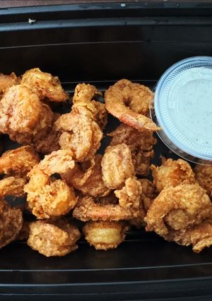A picture of Popeyes Popcorn Shrimp & Sauce (Copycat).