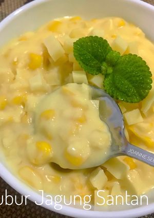 Foto resep Bubur Jagung Santan