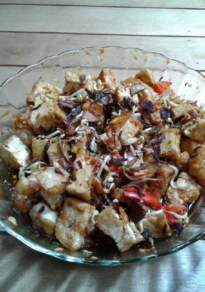 Foto resep Rujak tahu
