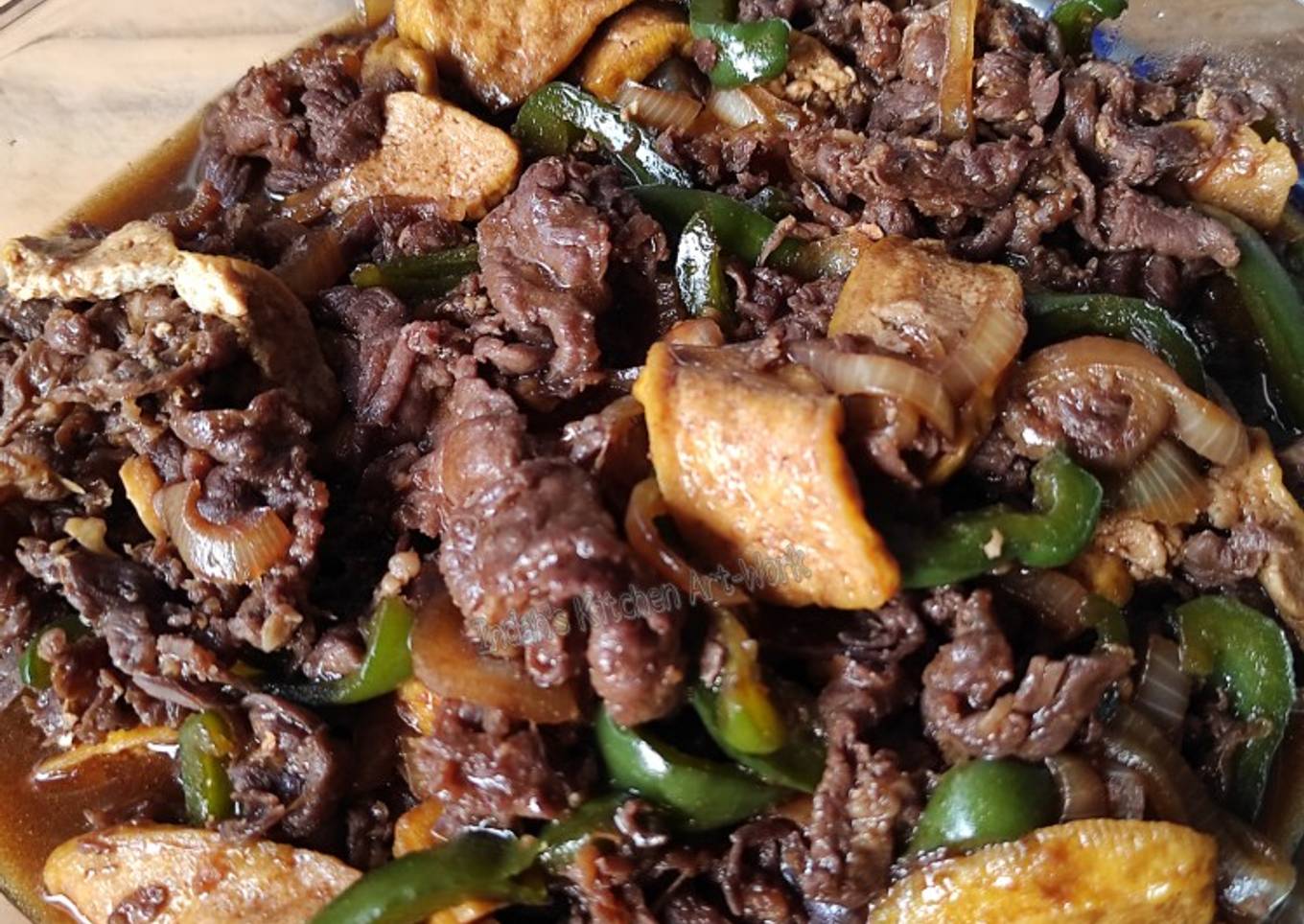 Beef & Tofu Teriyaki